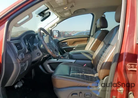 2017 Nissan Titan Sv из США, поврежденный, VIN 1N6AA1E52HN502399